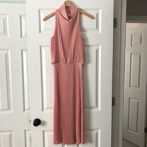 Babaton Dresses - Babaton Pleated Midi Dress Size XXS Babaton Dresses - Babaton Pleated Midi Dress Size XXS